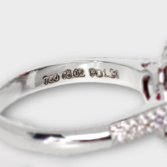 Red Tourmaline Ring - Picture 6 of 9